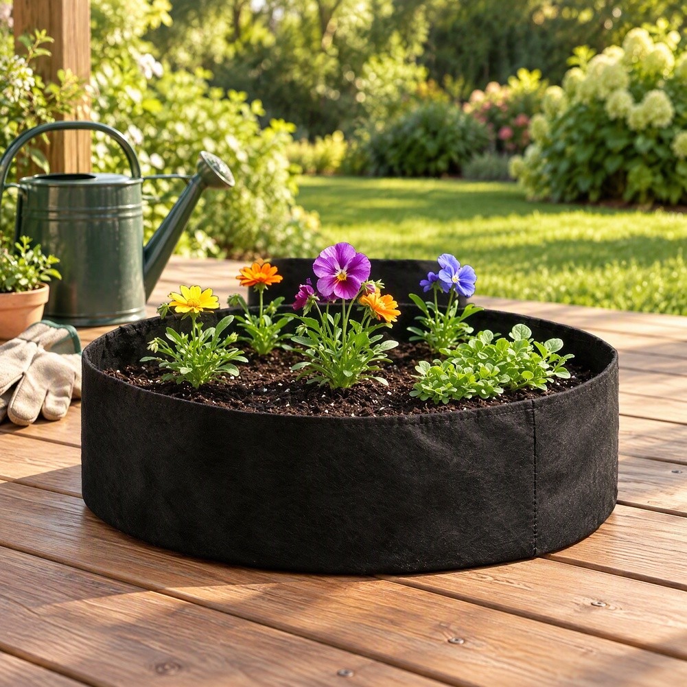 Raised Garden Bed - Grand sac de plantation circulaire en