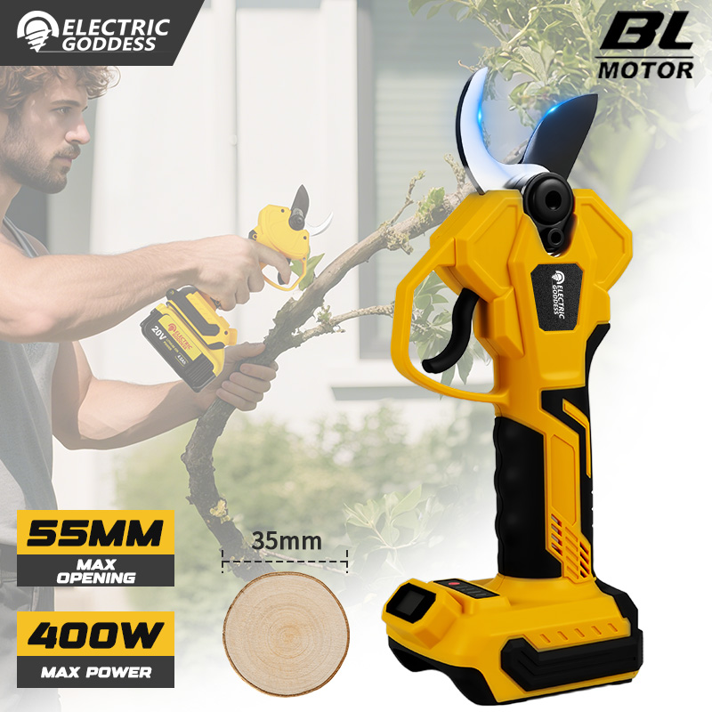 Pruning Shears - Cisaille électrique sans balais de 55mm,