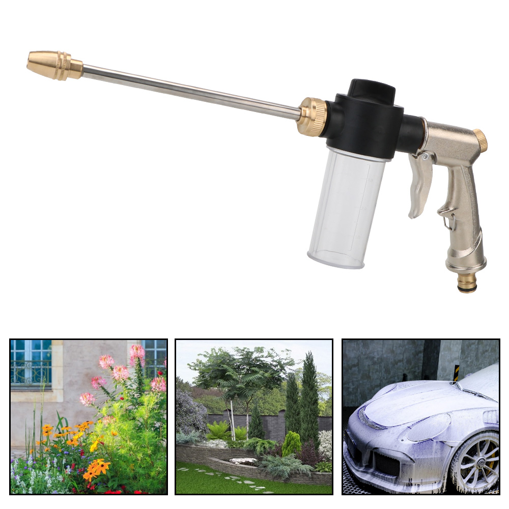 Trowel Garden Tools - Lave-mousse longue pour voiture, buse de