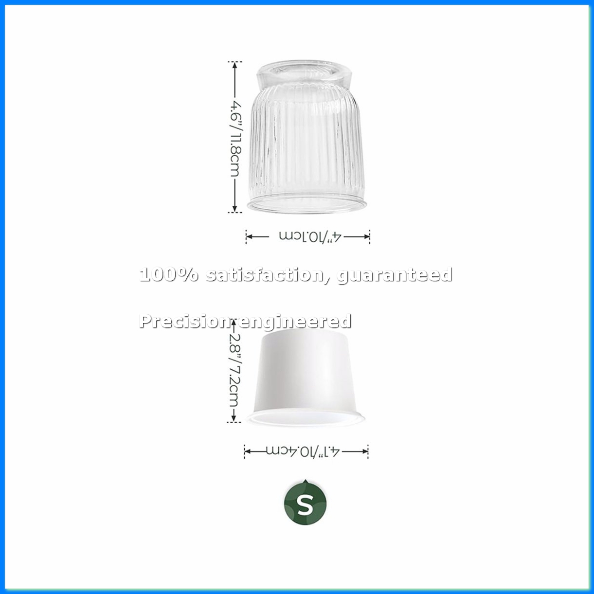 Self Watering Planter - Pots de plantes auto-arrosants, petits pots