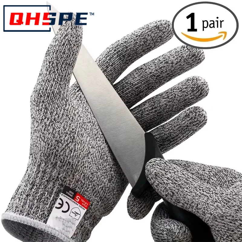 Garden Gloves - Gants anti-coupure HPPE de niveau 5,
