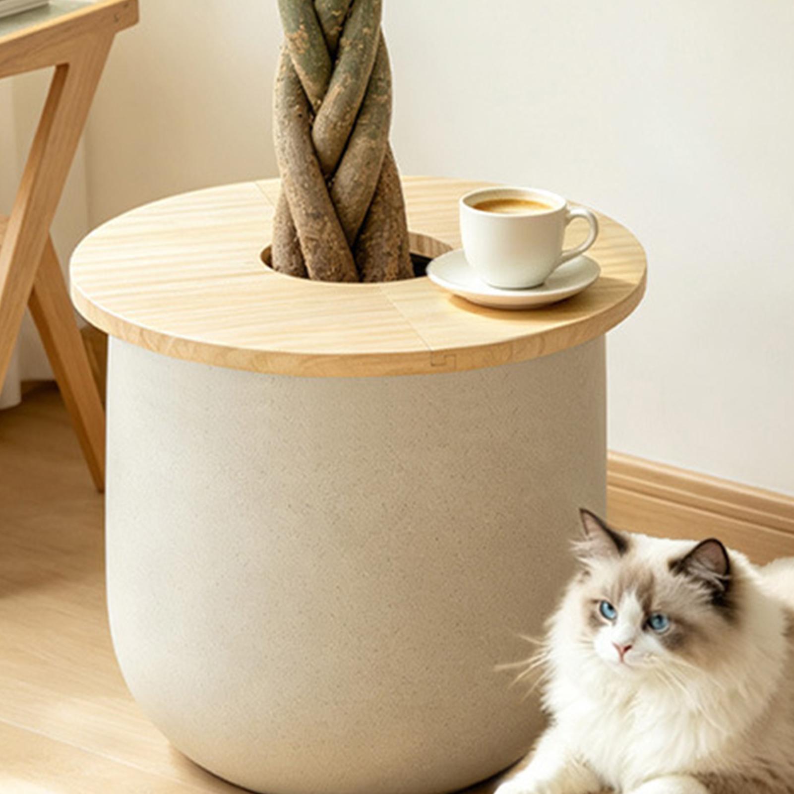 Couvre-pots de fleurs en bois, - Indoor Herb Garden avis et prix