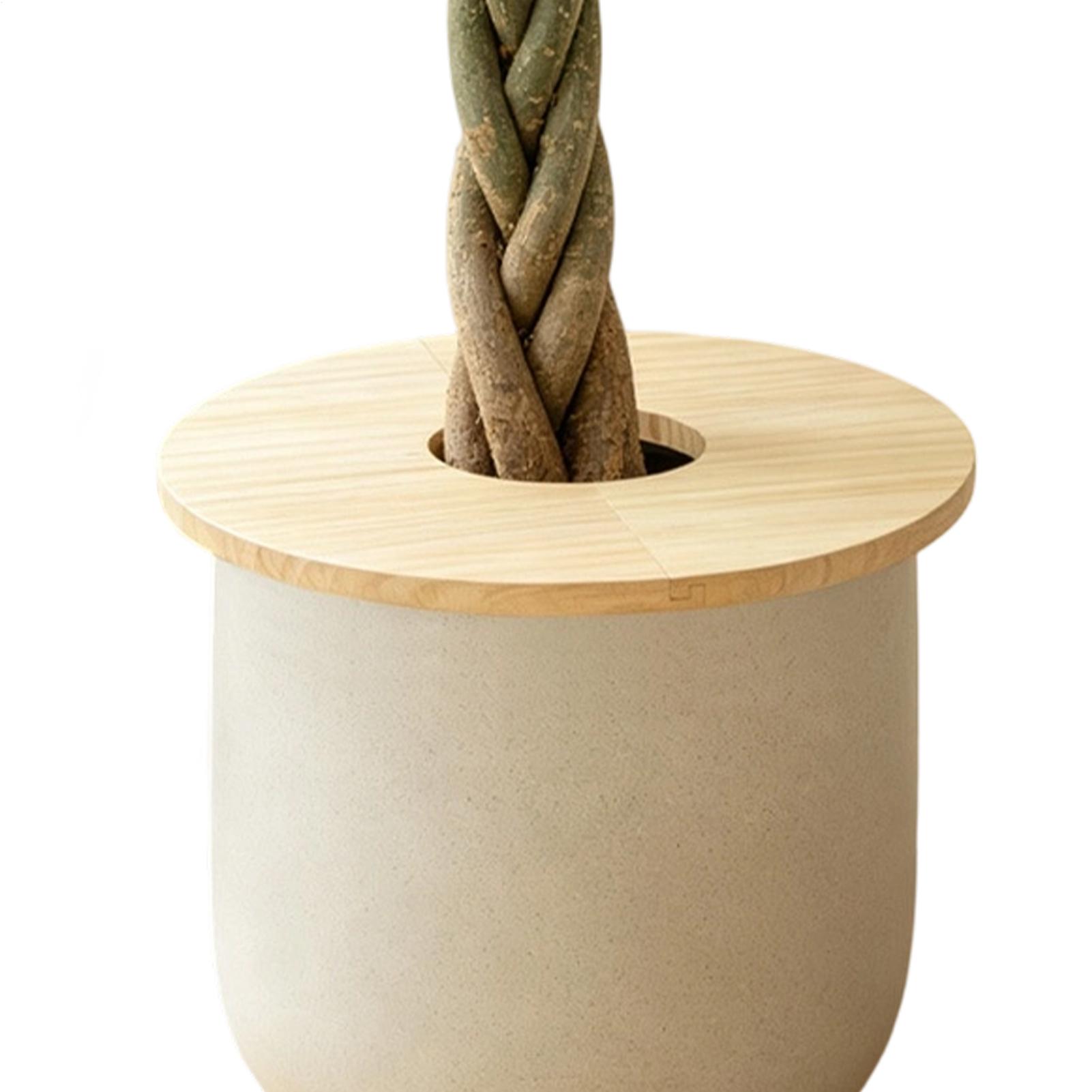 Couvre-pots de fleurs en bois, - Indoor Herb Garden avis et prix