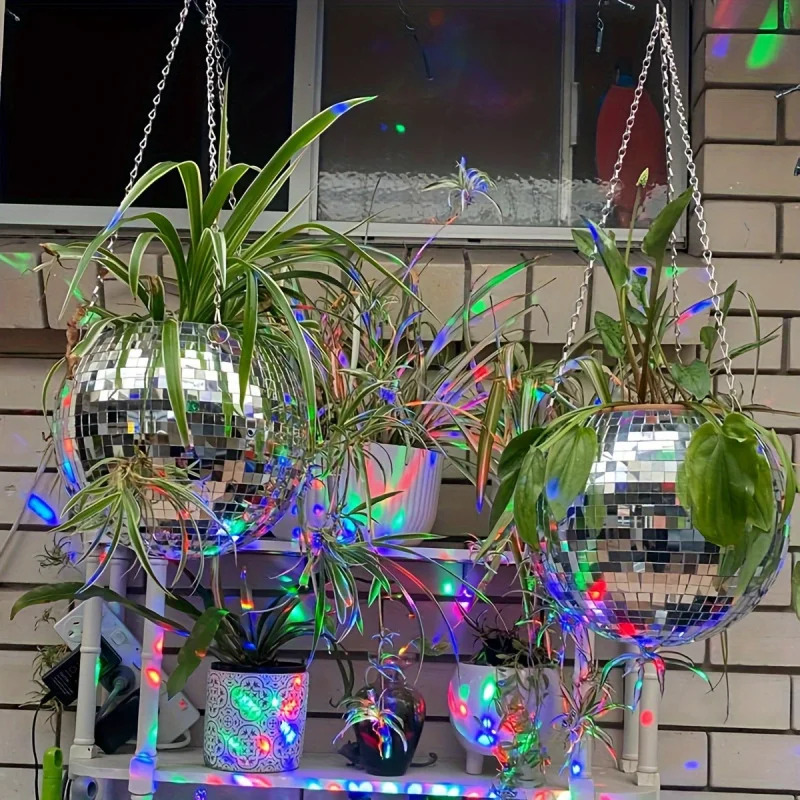 Jardinière à boules de miroir  - Self Watering Planter avis et prix