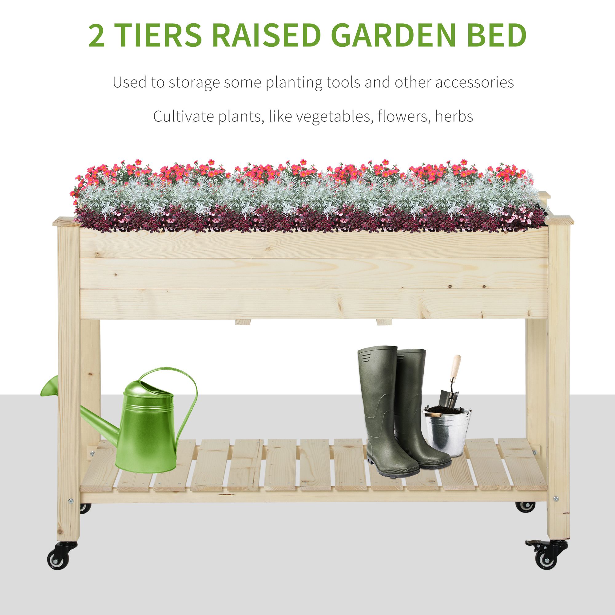 Jardinière surélevée d'extérie - Raised Garden Bed avis et prix