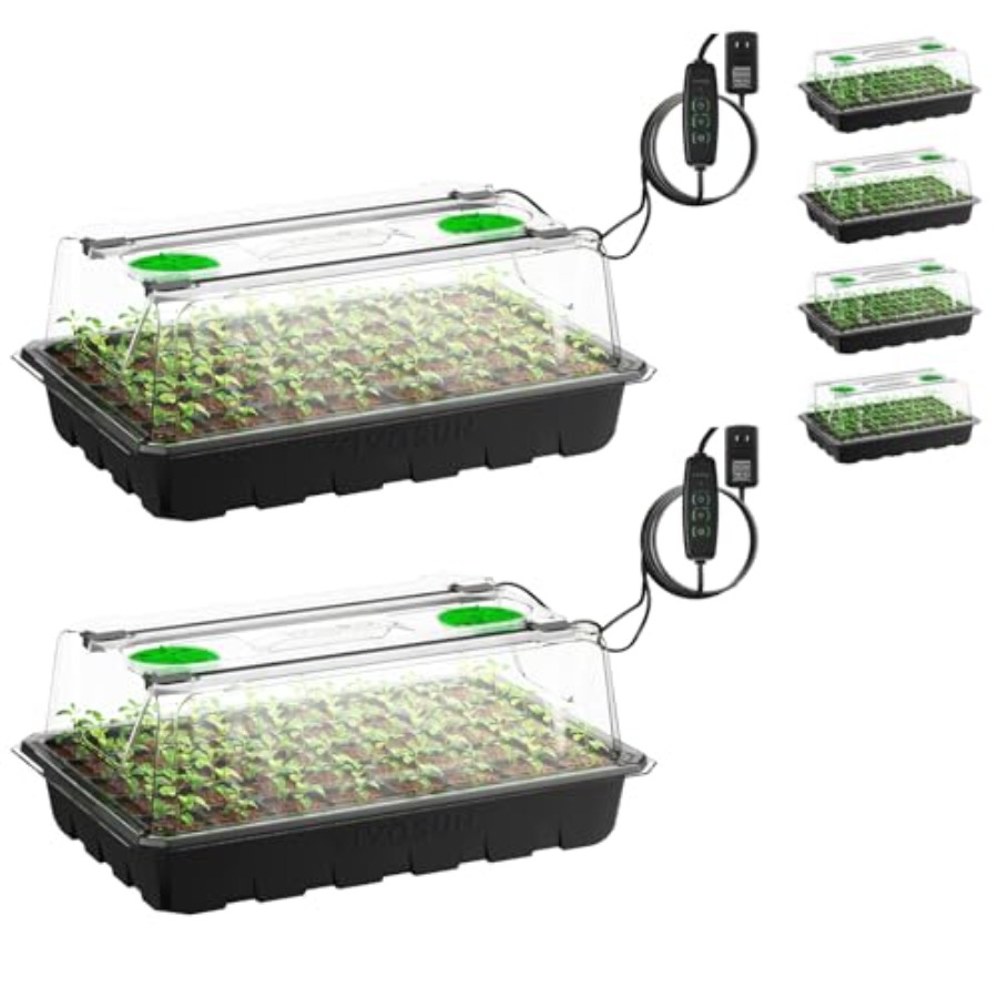Lot de 6 plateaux de semis pou - Seed Starter Tray avis et prix