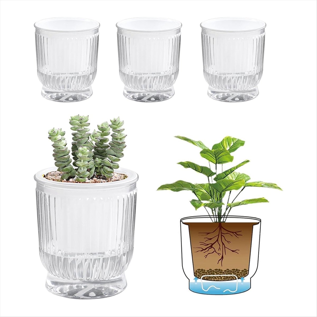 Pots de plantes auto-arrosants - Self Watering Planter avis et prix