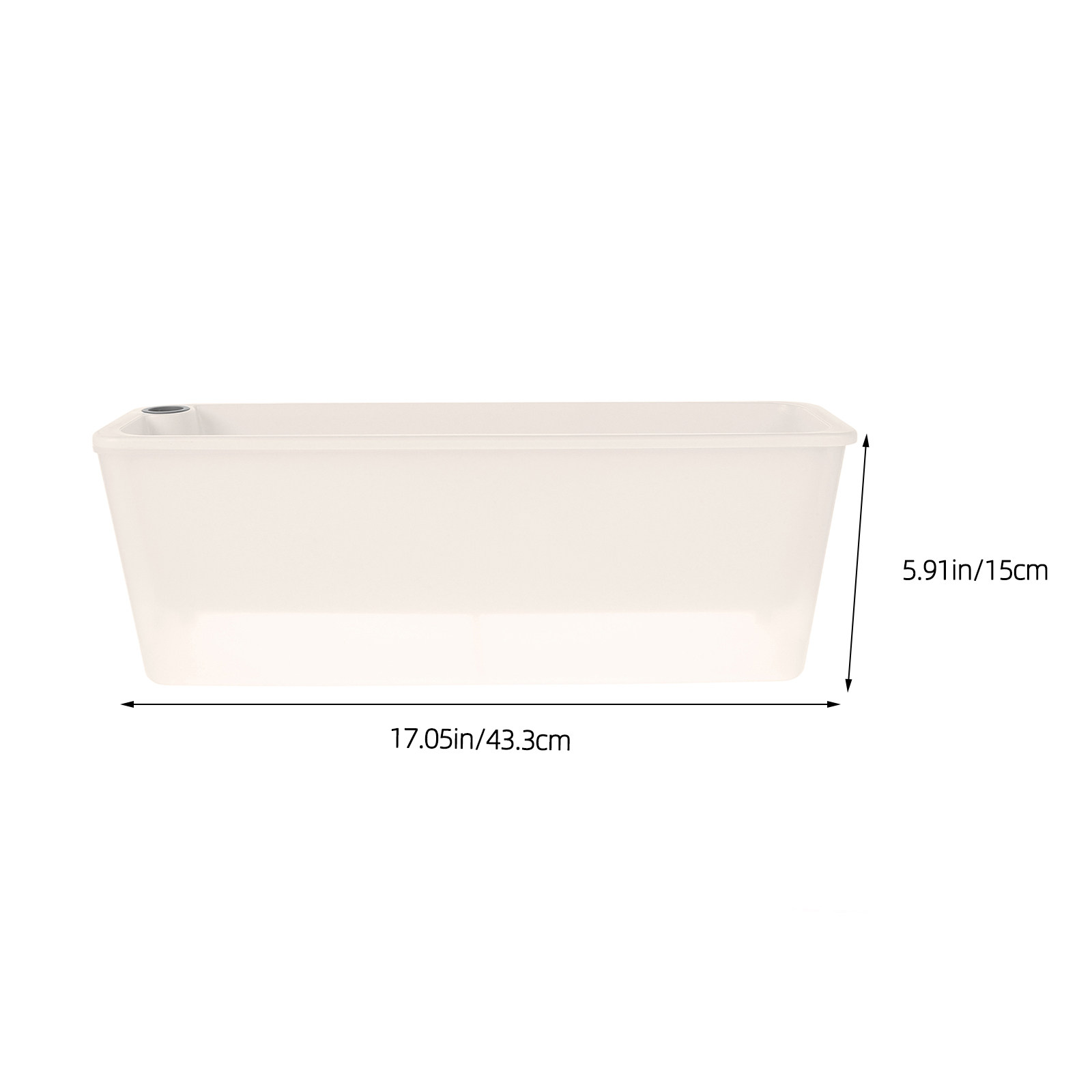 Jardinière rectangulaire étroi - Self Watering Planter avis et prix