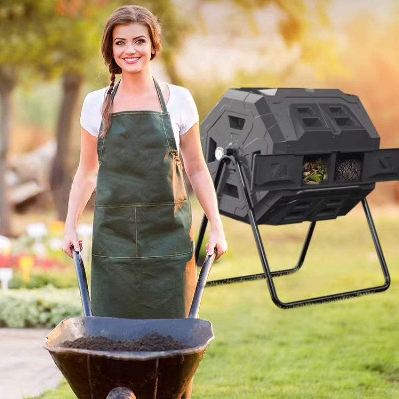 Composteur rotatif pour feuill - Compost Bin avis et prix